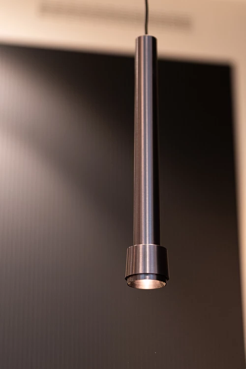 Lucide Premium LINIAL TUBIZ pendant - 1-Circuit lighting system/ Smart Rail Lighting - Smart - 48V Track - 1xLED - Satin Gun Metal - atmosphere 1